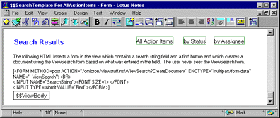 $$SearchTemplate for AllActionItems form