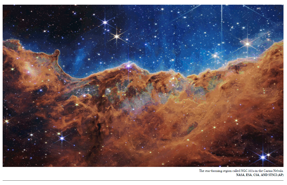 James Webb Telescope Cosmic First Images